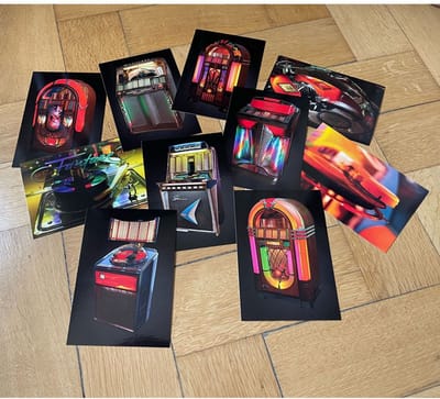 Jukebox Postkaarten Set Van 10