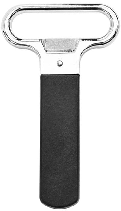 Dailygoods- Kurkentrekker Dubbele Arm - Multifunctionele Flesopener - Wijn/Bieropener - Beschermt Kurken - Draagbaar - Handvat met Opbergruimte