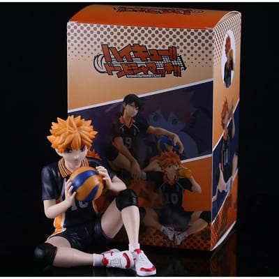 Figurine Anime Haikyuu 12CM Modèle Shoyo Hinata Jouet Kozume Kenma Figurine d'Action Stopper à Nouilles Tobio Kageyama Jouet de Collection Boîté With box