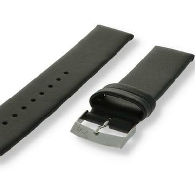 Morellato PMX019LARGE IG horlogebandje - Leer - Zwart - 18 mm