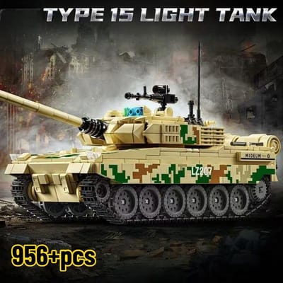 Militaire WW2 MOC Leopard 2A7 Char de combat principal de l'armée Soldats Blocs de construction Briques M1 T90M Kits de chars pour enfants Garçons Cadeaux