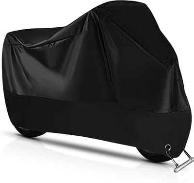Waterdichte motorhoes voor motorfiets - 190T polyester, schutzeil voor buiten