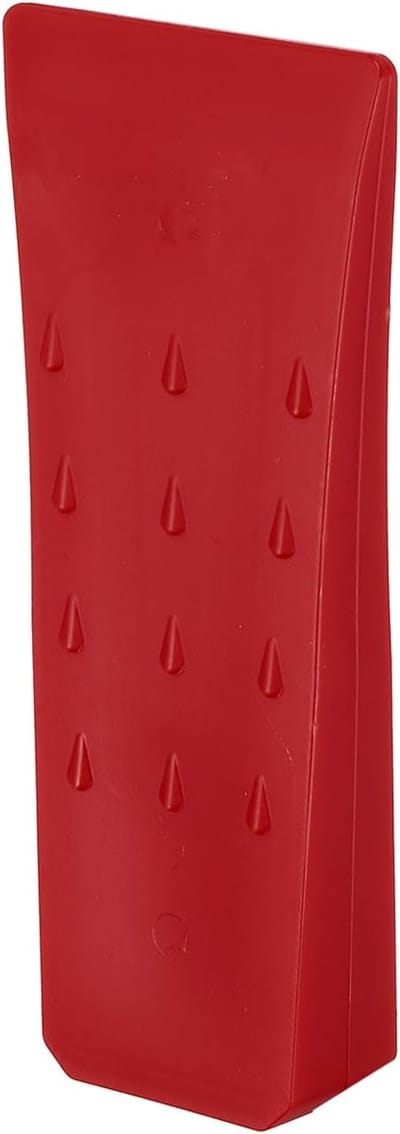Kunststof Valwig - Bosbouw Wig - Hout Splijten - Slagschroevendraaier Geschikt - 152 mm Lengte - Rood