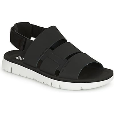 Platte sandalen Camper Hello Negro/OrugaS.Negro-Bio Houston