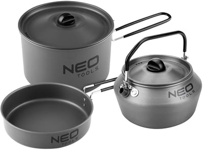 Neo tools Outdoor Pannenset 3 delig 63-145