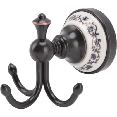 Wandmontage Kapstokhaak 3 Haken Retro Look Corrosiebestendigheid Ophanghaak voor Handdoek voor Badkamer Slaapkamer
