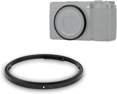Metalen Lensring - Camera Accessoire - Camera Decoratie - Vervangt Originele Ring - 3g - Zwart