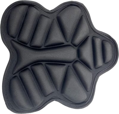 Motor Zitkussen - Motorfiets Kussen - Comfortabele Ritten - Ademend Honingraatgaas - Universele Pasvorm - Zwart