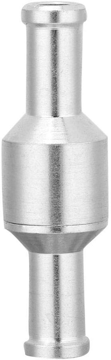 Dailygoody - Step Aluminum Inline Check Valve - Brandstof - Aluminium - 8mm - Voorkomt terugstromen - Geschikt voor brandstof en water