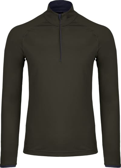Skipully KJUS Men Feel Half-Zip Olive-Maat 50