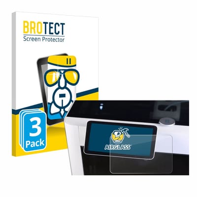 Screenprotector 3 Stuks voor Bambu Lab X1-Carbon 3D Printer Beschermglas transparant