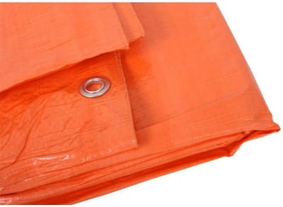Afdekzeil 6x8 meter oranje