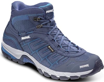 Meindl Quebec Mid Gore-tex Dames Wandelschoenen 5557-09 - Kleur Blauw - Maat 39