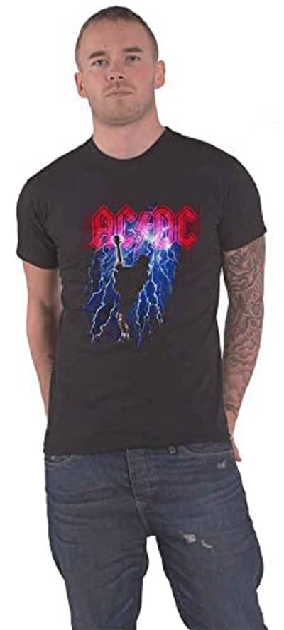 Thunderstruck Heren T-shirt in Diverse Maten