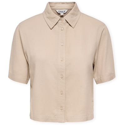 Overhemd Only Goa Shirt - Oxford Tan