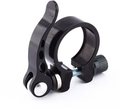 Dailygoods- Zadelpenklem Roestbestendig - Snelsluiting - Eenvoudige Installatie - Nauwkeurige Aanpassingen - Premium CNC-gefreesd - Glanzende Kleur - Fietsklem