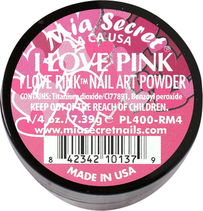 I Love Pink Acrylpoeder I Love Pink