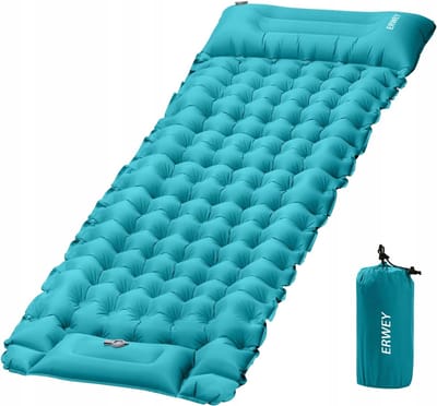 Zelfopblazende Kampeer-/Slaapmat 200x69x10cm - Comfort & Isolatie
