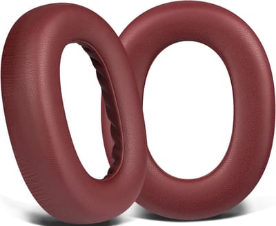 Dailygoods - SOULWIT Professionele vervangende oorkussens voor Jabra Elite 85h draadloze headset, zachte kunstlederen Earpads Cushions, geluidsisolerend schuim