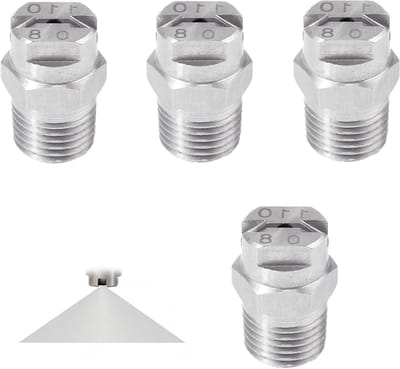Dailygoods - 4x 110° Spuitmond - Hoge Druk Nozzle voor Hogedrukreiniger