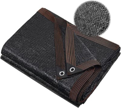 90% Schaduwdoek voor Kassen en Tuinen - 2 x 4 m UV-Bescherming, Ideaal voor Planten, Pergola en Buitenruimtes