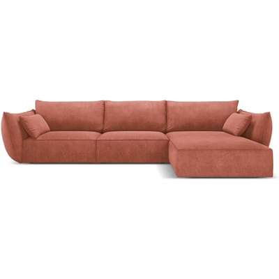 Hoekbank Vanda rechts chenille | Mazzini Sofas