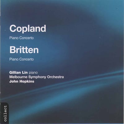 Gillian Lin, Melbourne Symphony Orchestra, John Hopkins - Copland | Britten: Piano Concertos (CD)