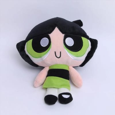 20cm Cartoon anime Powerpuff Girls Pluche Speelgoed Schattige Blossom Boterbloem Bellen gevuld Pluche poppen Cadeaus Voor Kindr gray