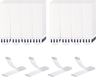 24 Paar Foto Mounting Strips, Zelfklevende Tape voor Foto's, Bevestigen zonder Boren, Ideaal voor Posters en Fotolijsten