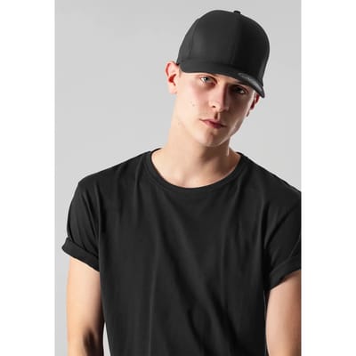 Urban Classics - Delta Flexfit pet - L/XL - Zwart