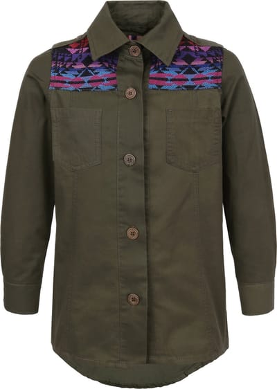 Shirt kaki + patronen