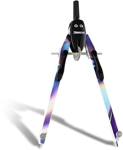 Snelverstelpasser voor Cirkels tot 340 mm - Ideaal voor Wiskunde en Geometrie