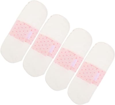 Wasbare Katoenen Pads - Herbruikbare Inleggers - Menstruatie Bescherming - Ademend en Lekbestendig - 20 x 7.5 cm - Diverse kleuren