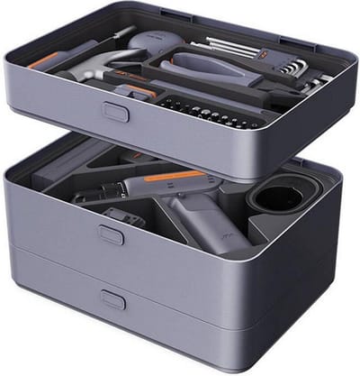 Jimi Home X3-ABC Gereedschapskoffer gevuld - Gereedschapset - Inclusief Boormachine