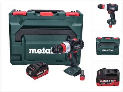 Metabo BS 18 LT BL Q accuboormachine 18 V 75 Nm borstelloos + 1x accu 10.0 Ah + metaBOX - zonder lader