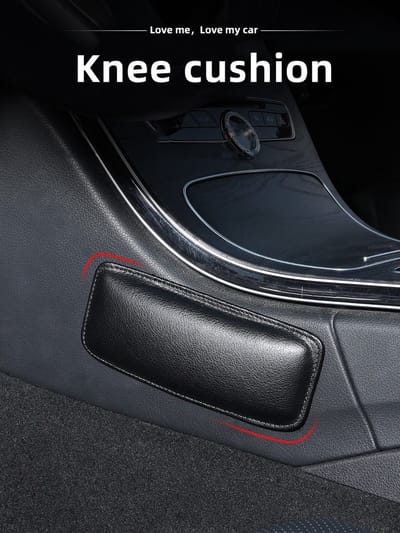 Leer Auto Been Kussen Knie Pad Kussen Dij Supporter Kussen Auto Armsteun Interieur Accessoires Universeel