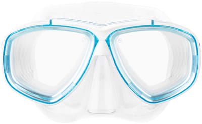 Cressi Prisma Speervissen Masker Transparant,Blauw Man,Vrouw