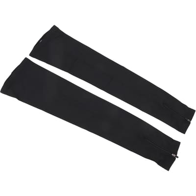 1 Paire de Manches de Jambe Protection Solaire Respirantes Confortables Séchage Rapide Manches de Jambe de Vélo pour l'Été Sports d'Extérieur S black