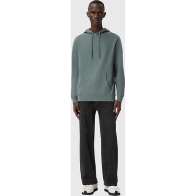 AllSaints Brace Oth Hoody Nordic Green Taglia: XL | Felpe con cappuccio Outlet | Uomo | Verde