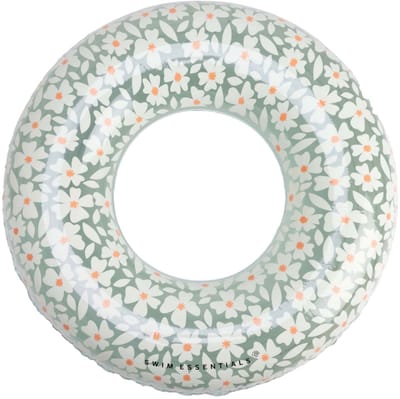 Swim Essentials Zwemring Florish Green dia 90cm Opblaasbaar speelgoed