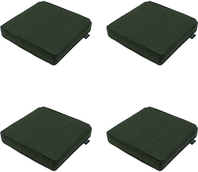 Madison - Zitkussen Green canvas eco+ - Ca. 40x40 cm - Set van 4