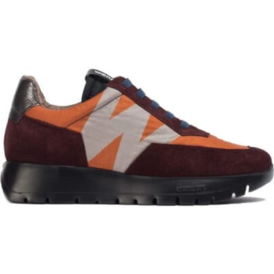 Wonders Odisei - dames sneaker - Rood - maat 35 (EU) 2 (UK)