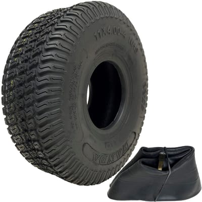 11x4.00-4 Grasband voor grasmaaier & binnenband Multi Turf 4-laags Wanda P332-profiel 150 kg
