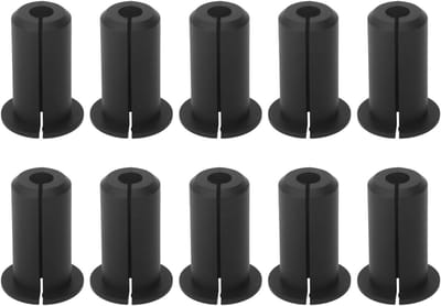 10-delige Wandvoeder Set voor Kabelgeleiding, 0.75 Inch Silicone Wandvoeder voor Kabeldoorvoer, Ideaal voor Kabelbeheer en Wandgaten