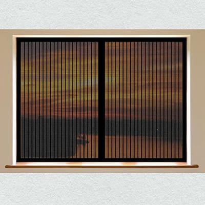 Magnetisch Hor Voor Garagedeuren, Balkondeuren, Schuifdeuren en Terrasdeuren - Eenvoudige Montage, Zwart