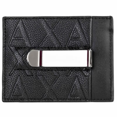 Armani Exchange Zwart Portemonnee