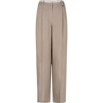 Dante 6 Kenila Wide Leg Pants Pantalons Zand 261141