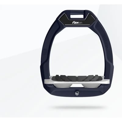 Veiligheidszijriemen Paardenrijden Verlaagd Grip Aluminium/Grijs/Grijs Flex-On Safe-On