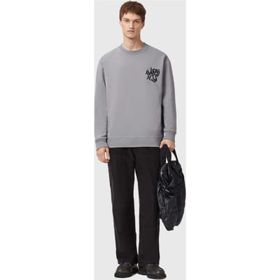 AllSaints Orlando Crew March Grey Taglia: S | Maglioni a maglia Outlet | Uomo | Grigio