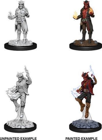 D&D Nolzur's Marvelous Miniatures Tiefling Sorcerer Male 2